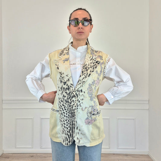 Roberto Cavalli | Gilet vintage leopard