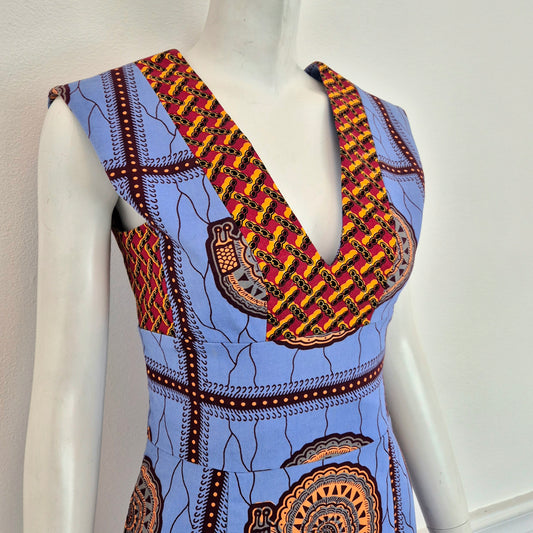 Stella Jean | Abito tubino wax print
