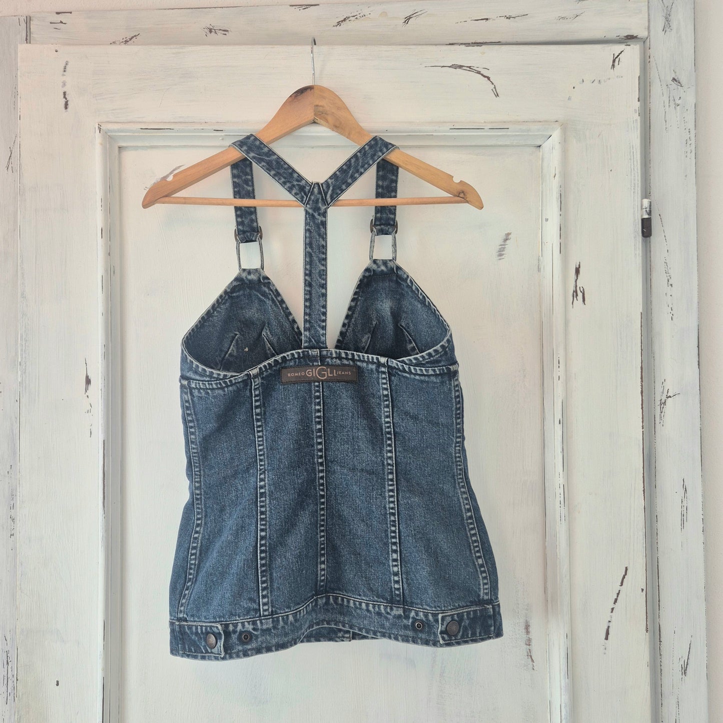 Romeo Gigli jeans | Top in denim