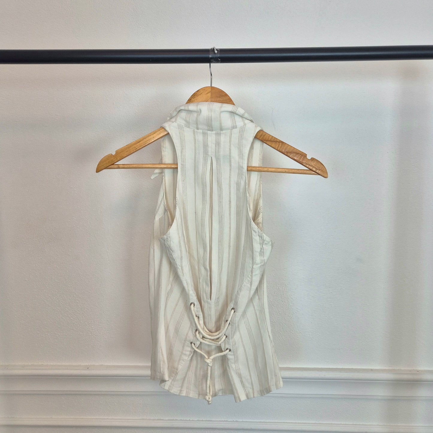 Thierry Mugler | Camicetta in cotone con lacci