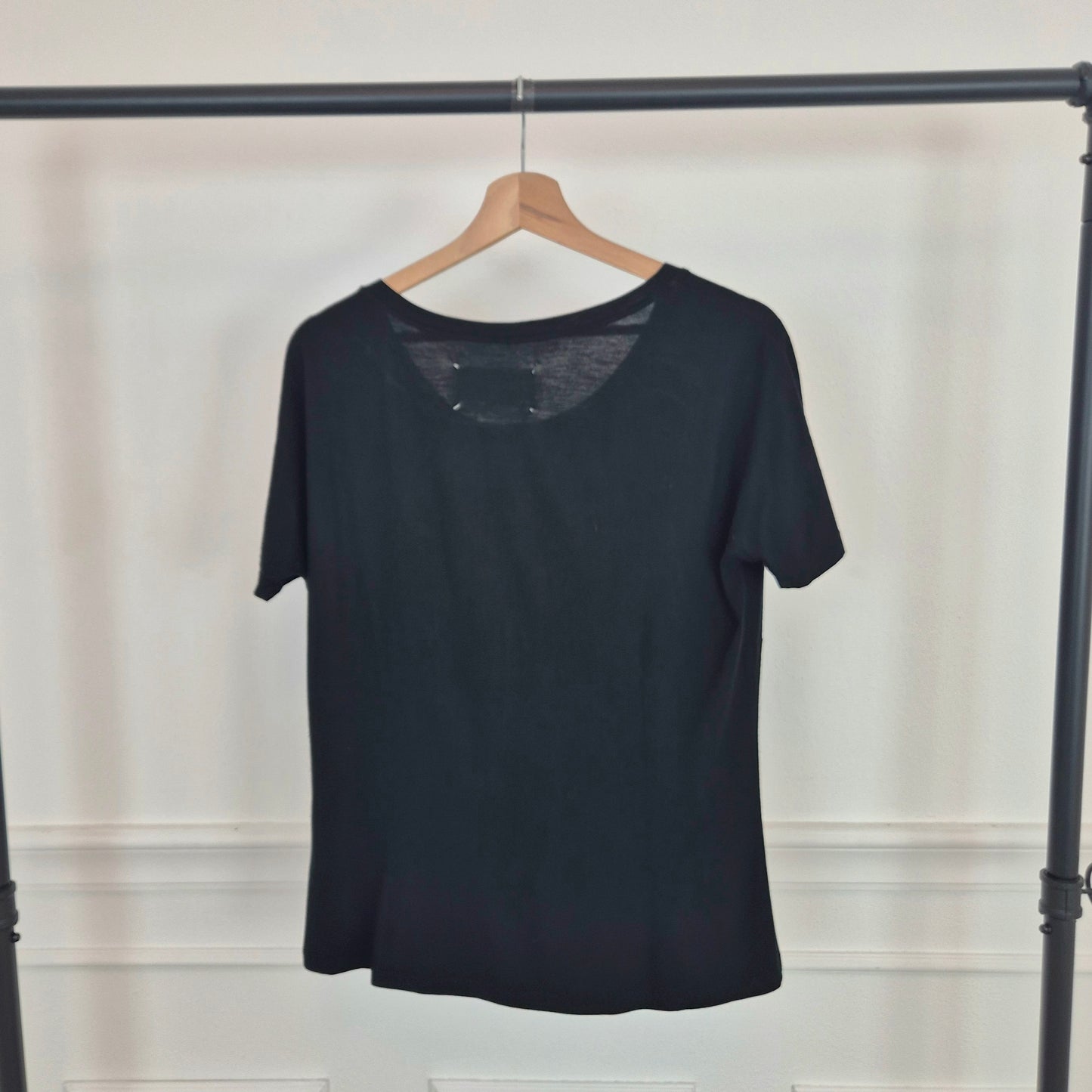 Martin Margiela | T shirt viscosa nera
