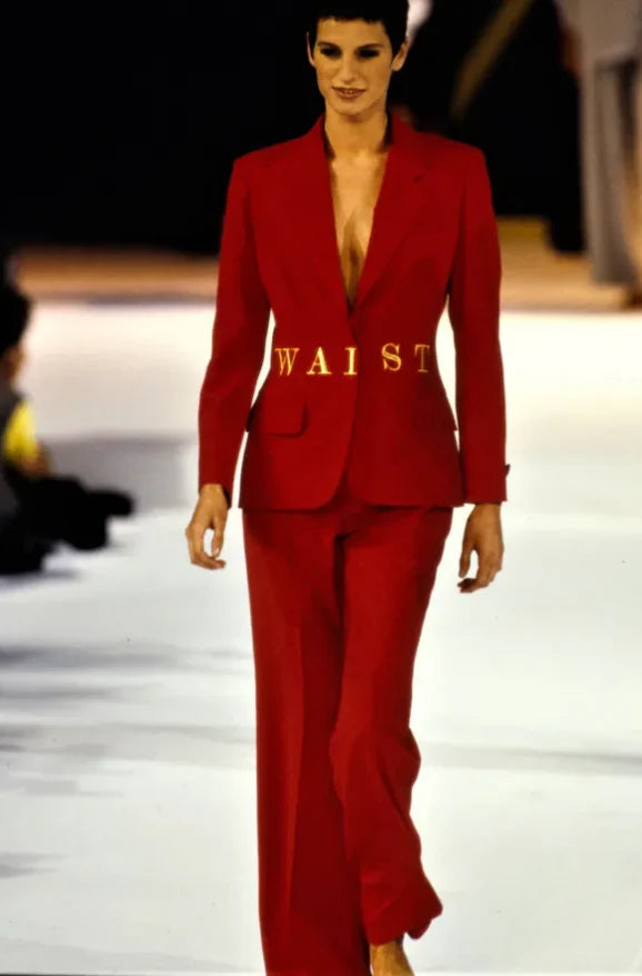 Moschino Couture | "Waist of money" iconic jacket 1991
