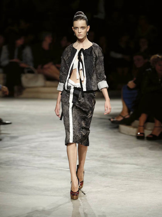 Prada | Giacchino stampa pitonata ss 2009