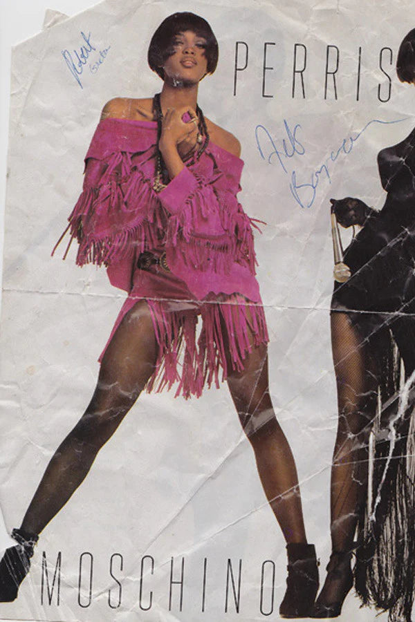 Moschino Leather | Giacca in camoscio con frange