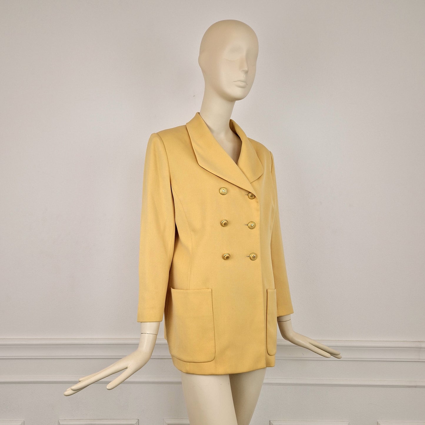 Giacca Celine vintage gialla