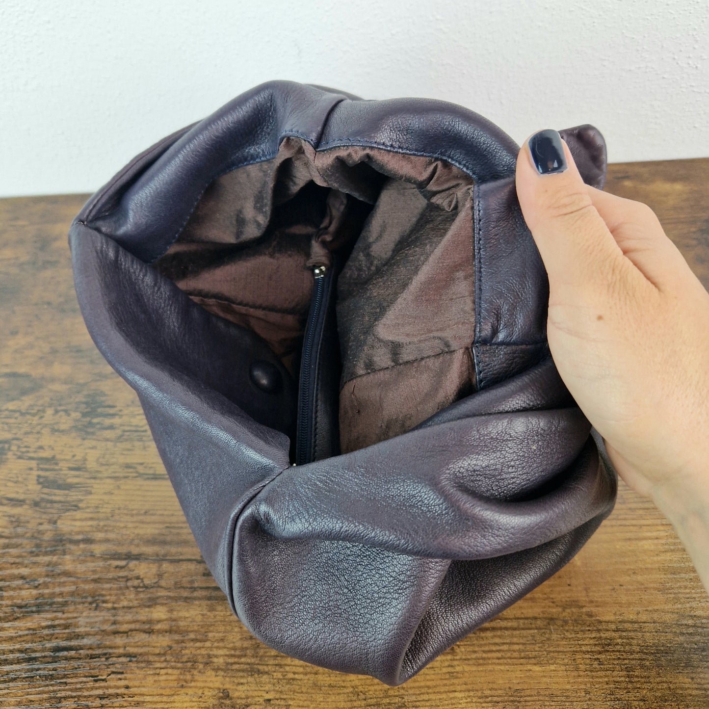 Borsa Romeo Gigli pelle viola