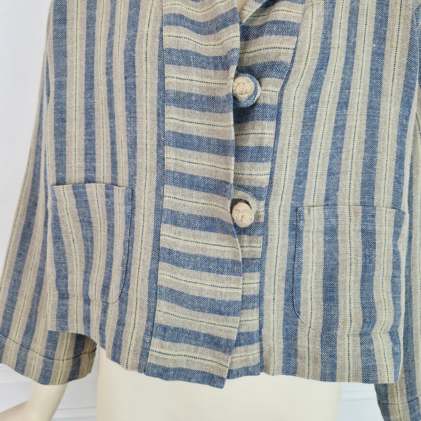 Giacca in lino G di Romeo Gigli
