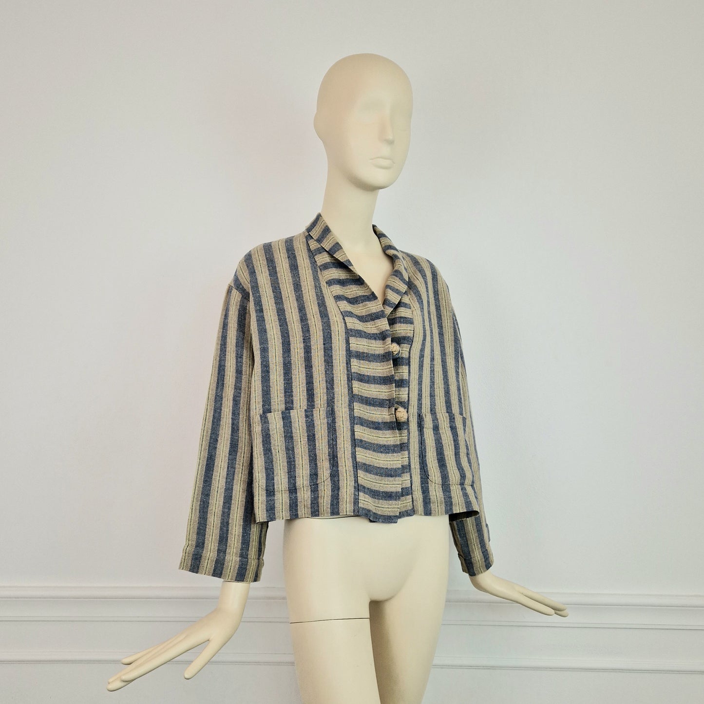 Giacca in lino G di Romeo Gigli