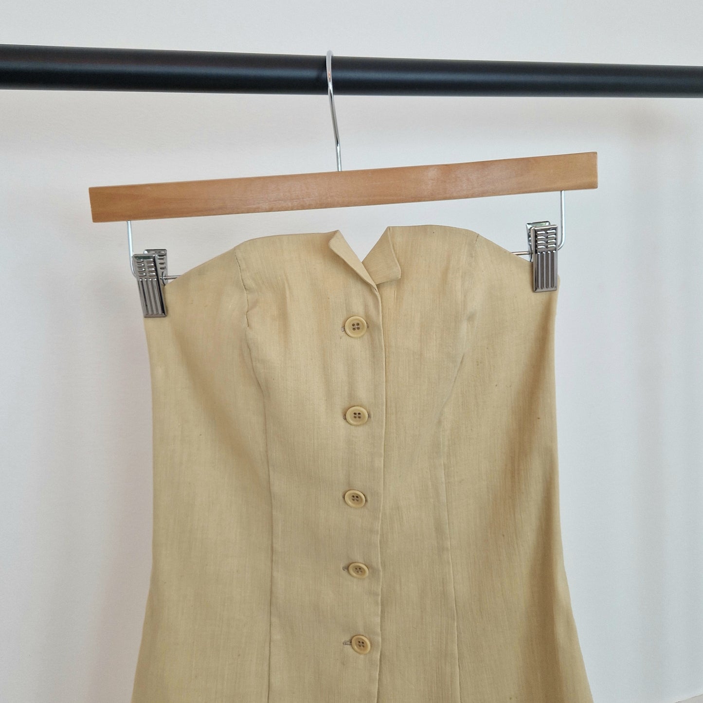 Bustino G di Romeo Gigli lino beige