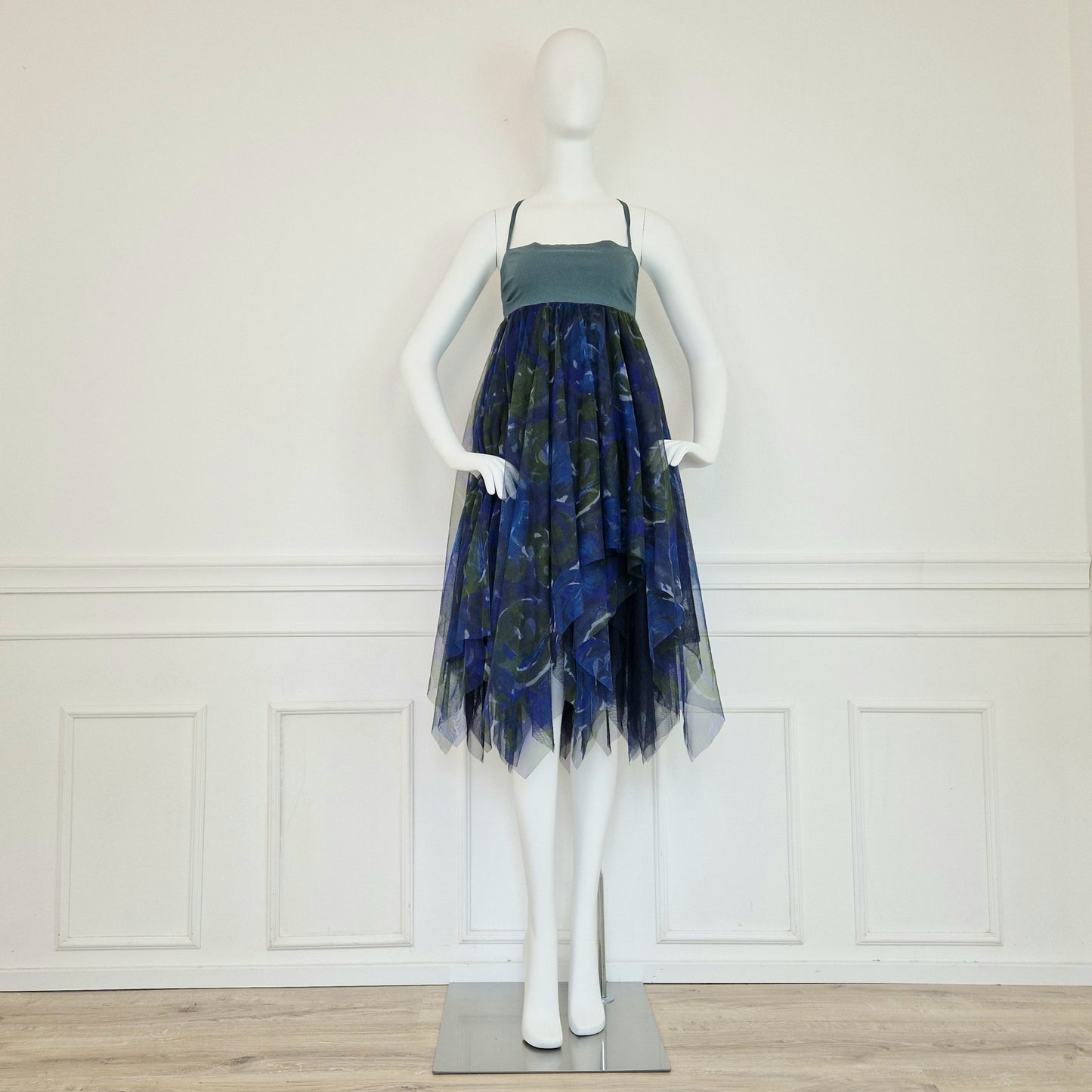 Abito G di Romeo Gigli tulle