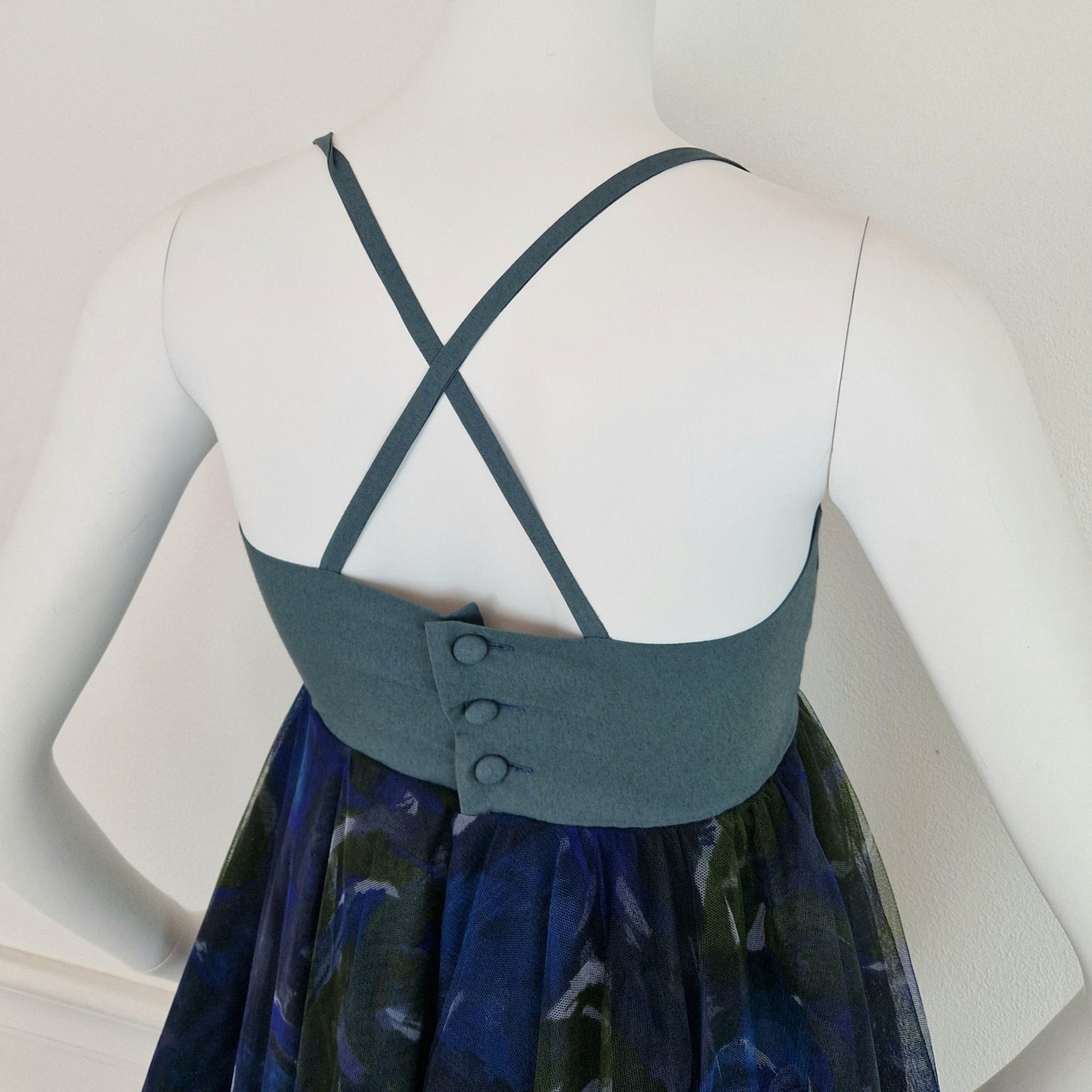 Abito G di Romeo Gigli tulle