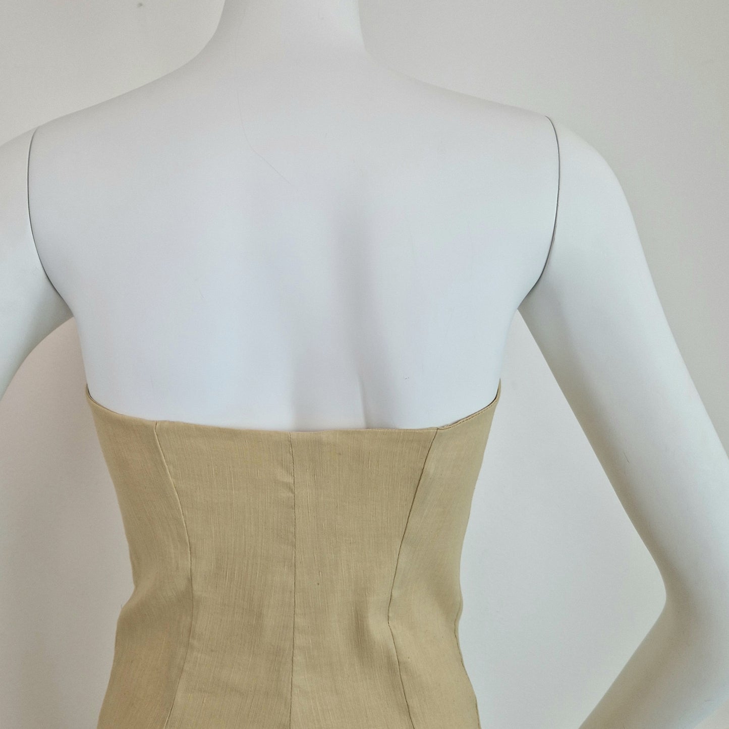 Bustino G di Romeo Gigli lino beige
