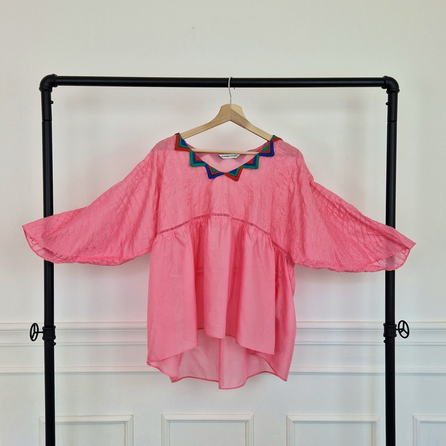 Blusa Tsumori Chisato cotone rosa