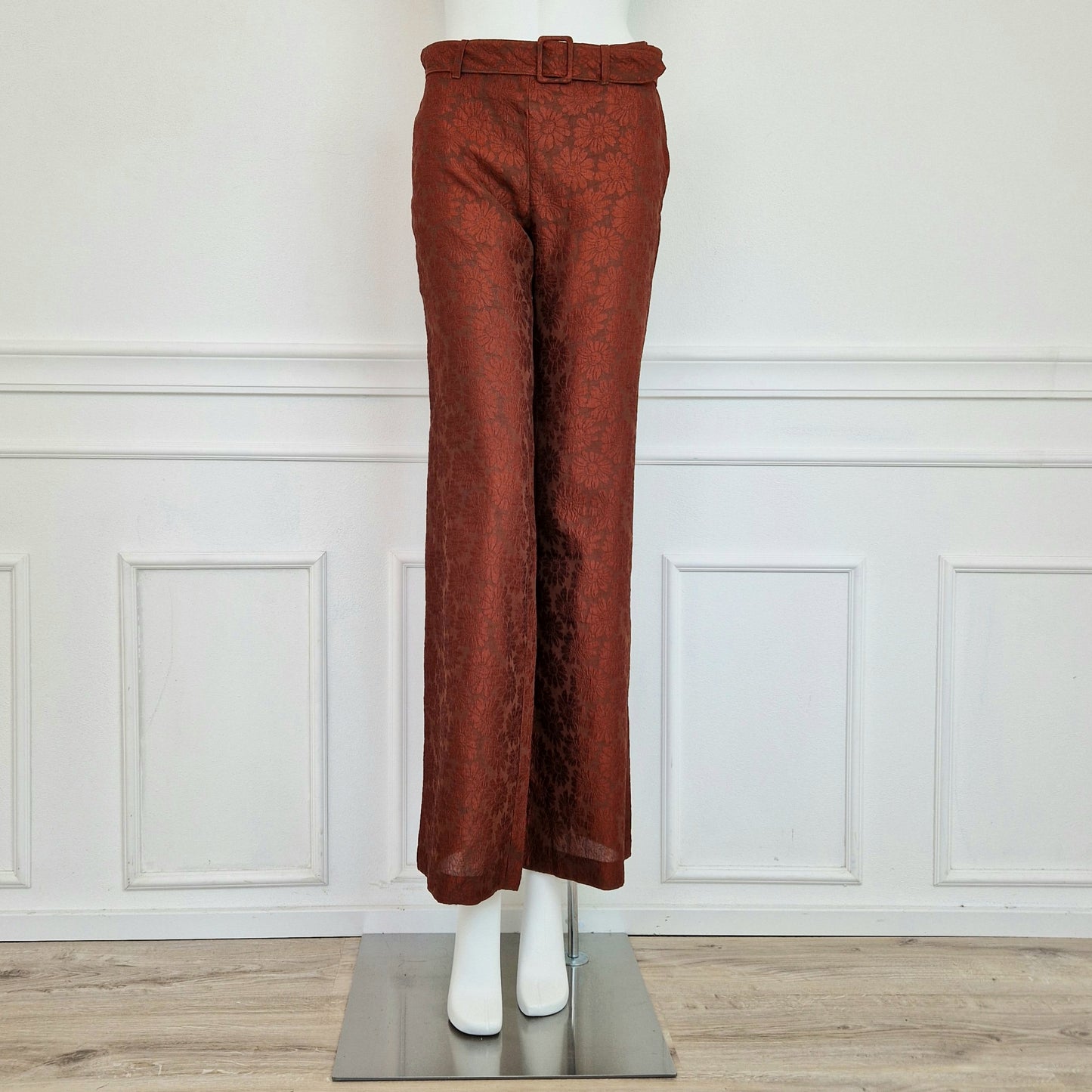 Pantaloni Romeo Gigli 1997 stampa fiori