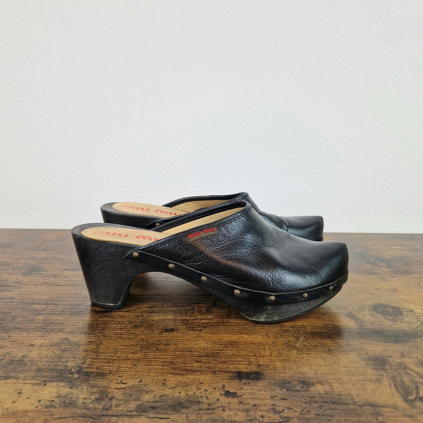 Zoccoli Miu Miu vintage anni '90