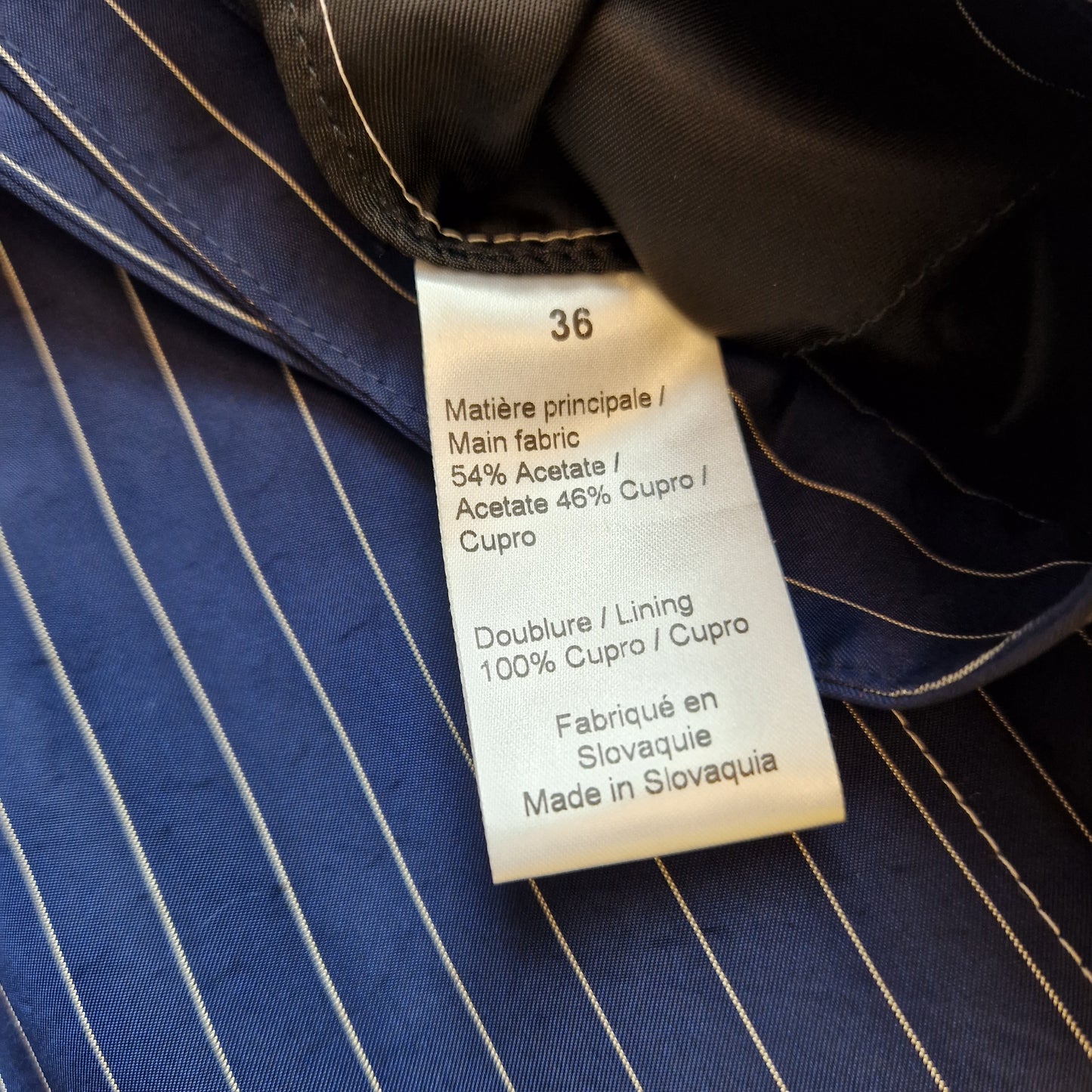 Pantaloni Sonia Rykiel blu righe