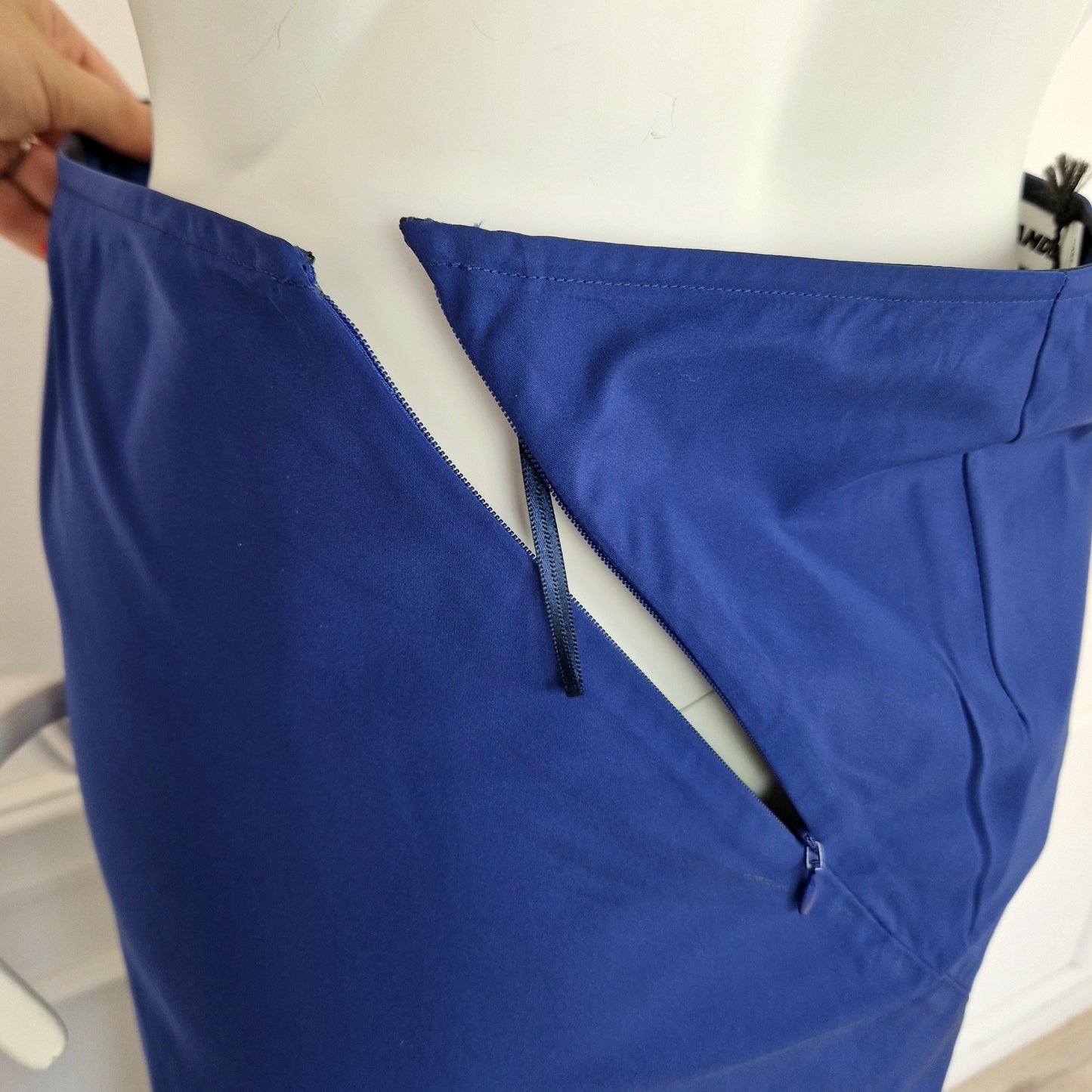 Gonna lunga Jil Sander blu