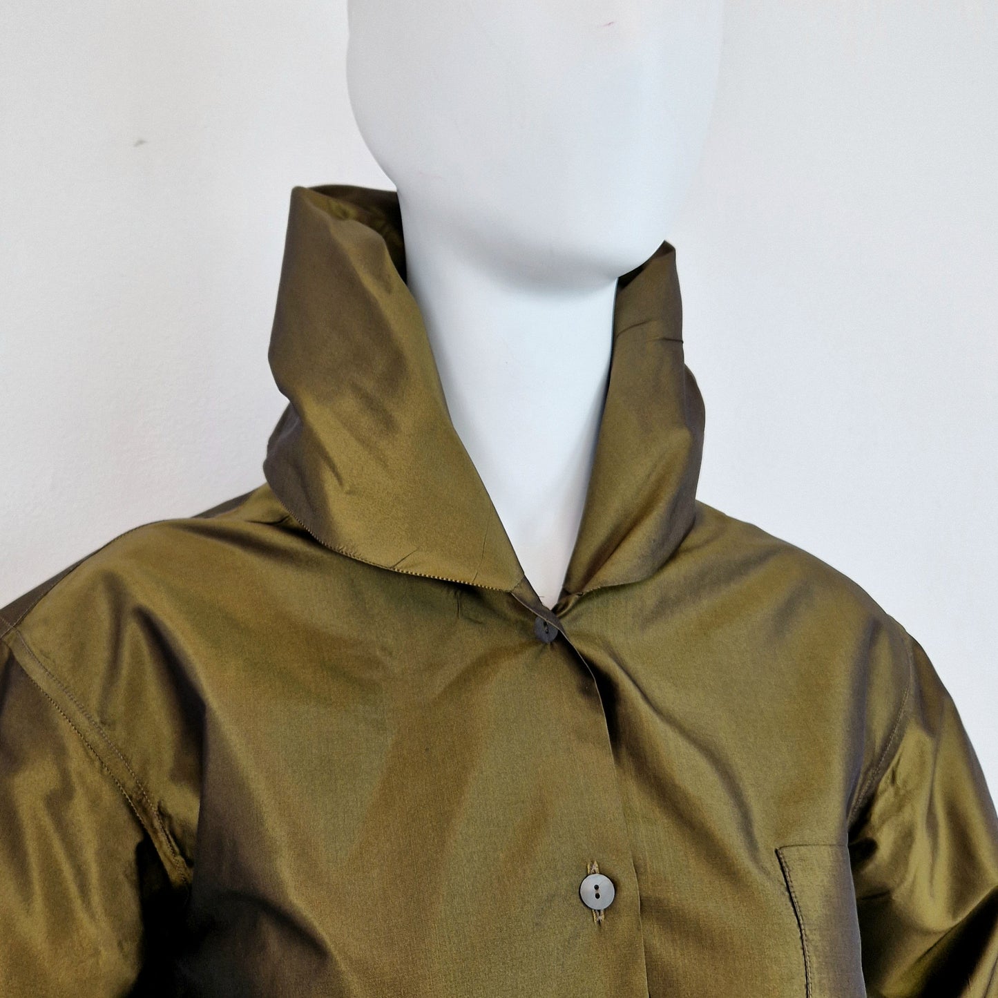 Camicia Romeo Gigli verde 1989