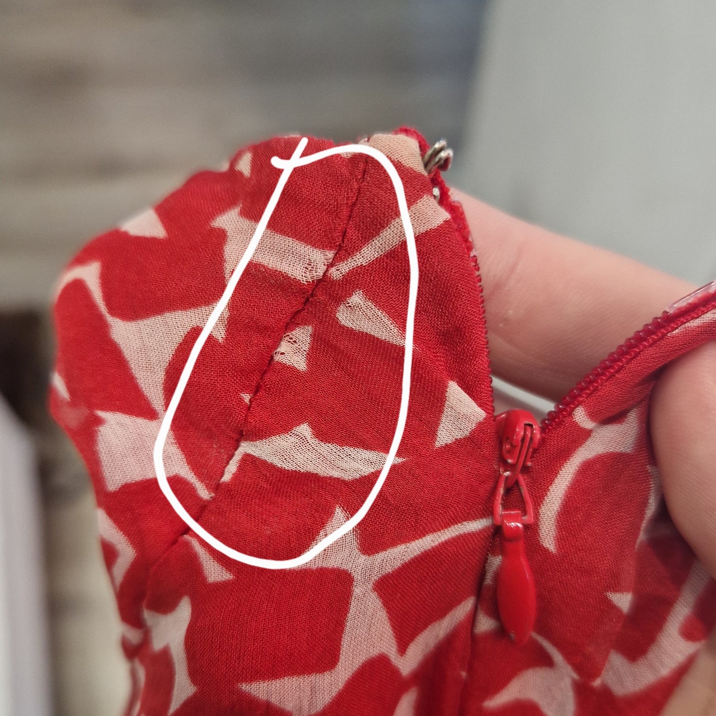Abito Prada seta rosso