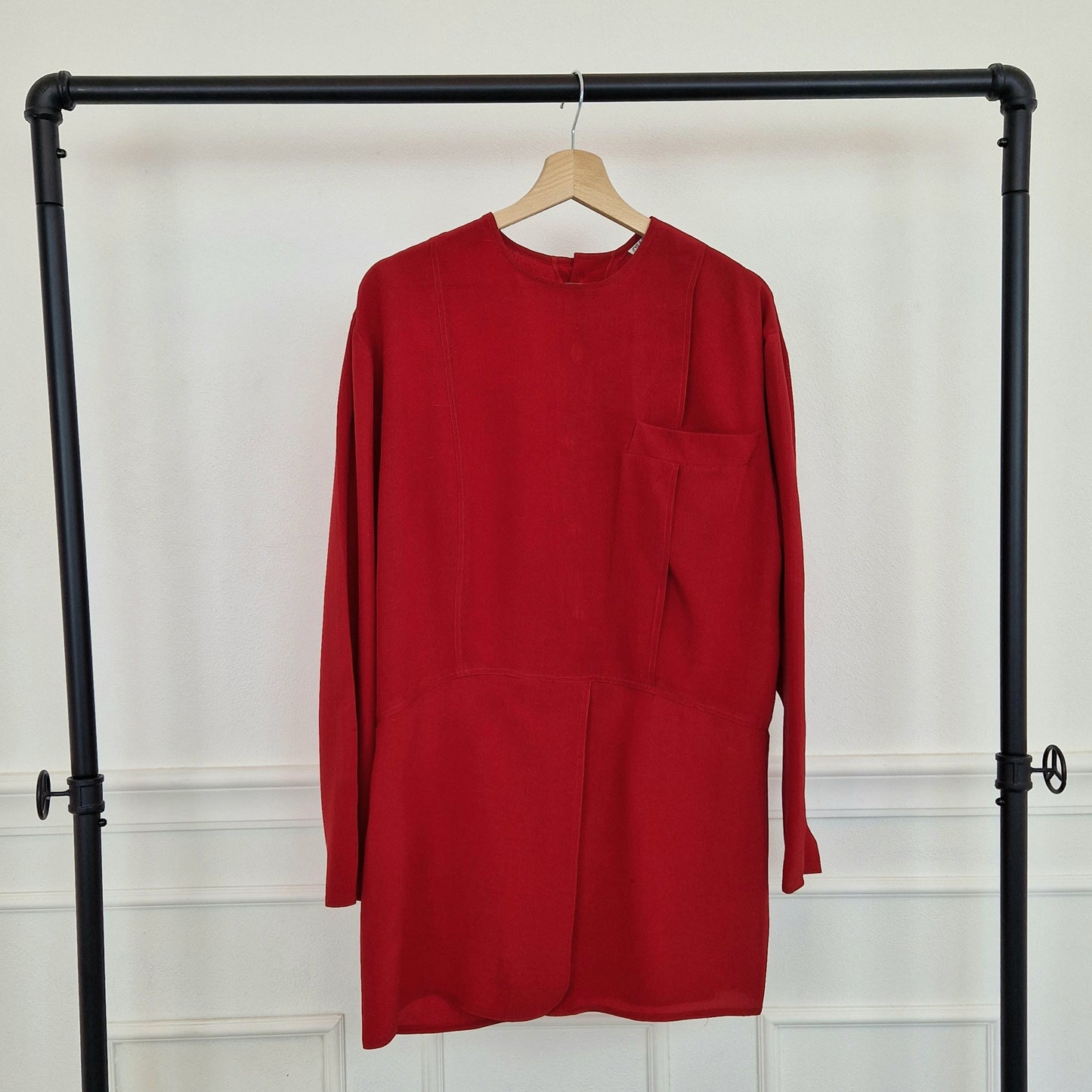 Blusa Gianfranco Ferre' seta rossa
