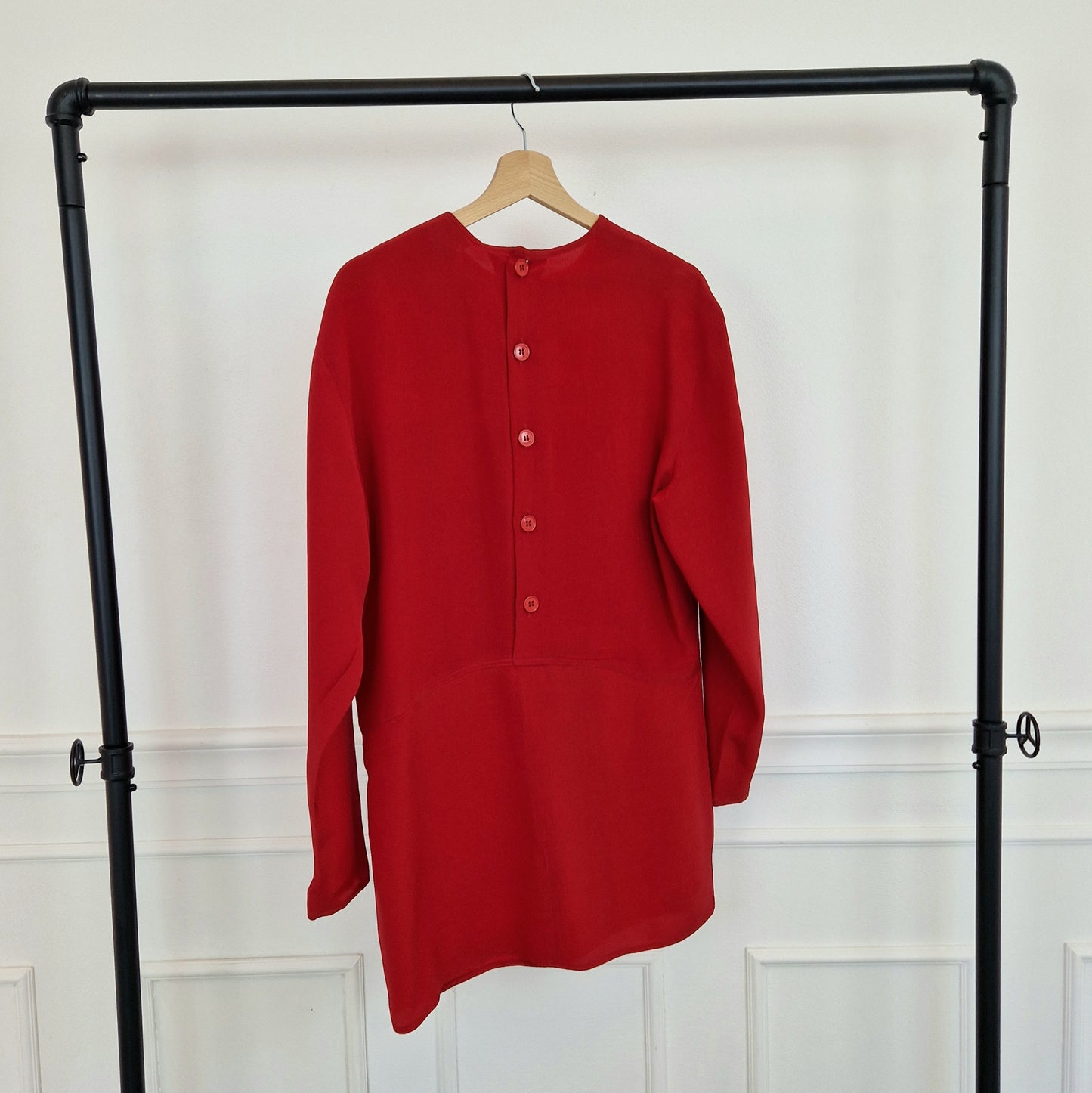Blusa Gianfranco Ferre' seta rossa