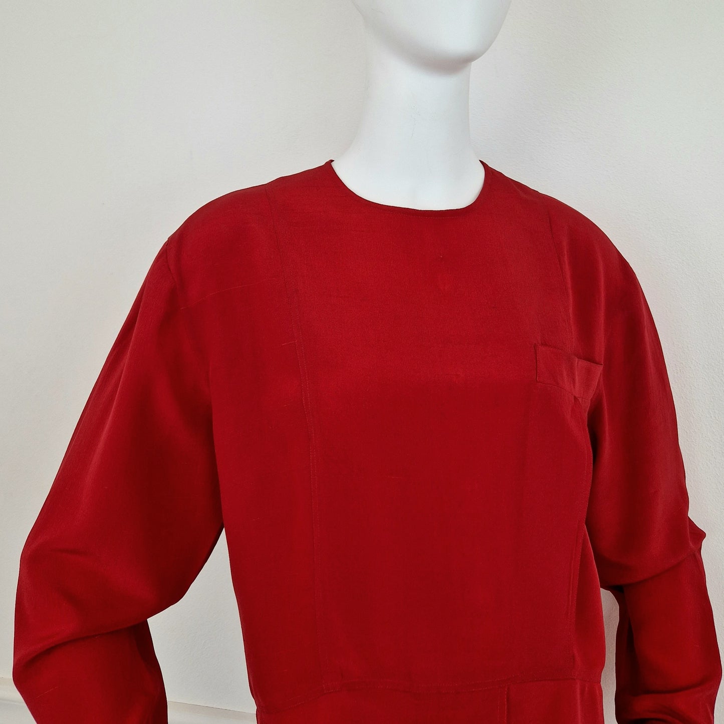Blusa Gianfranco Ferre' seta rossa