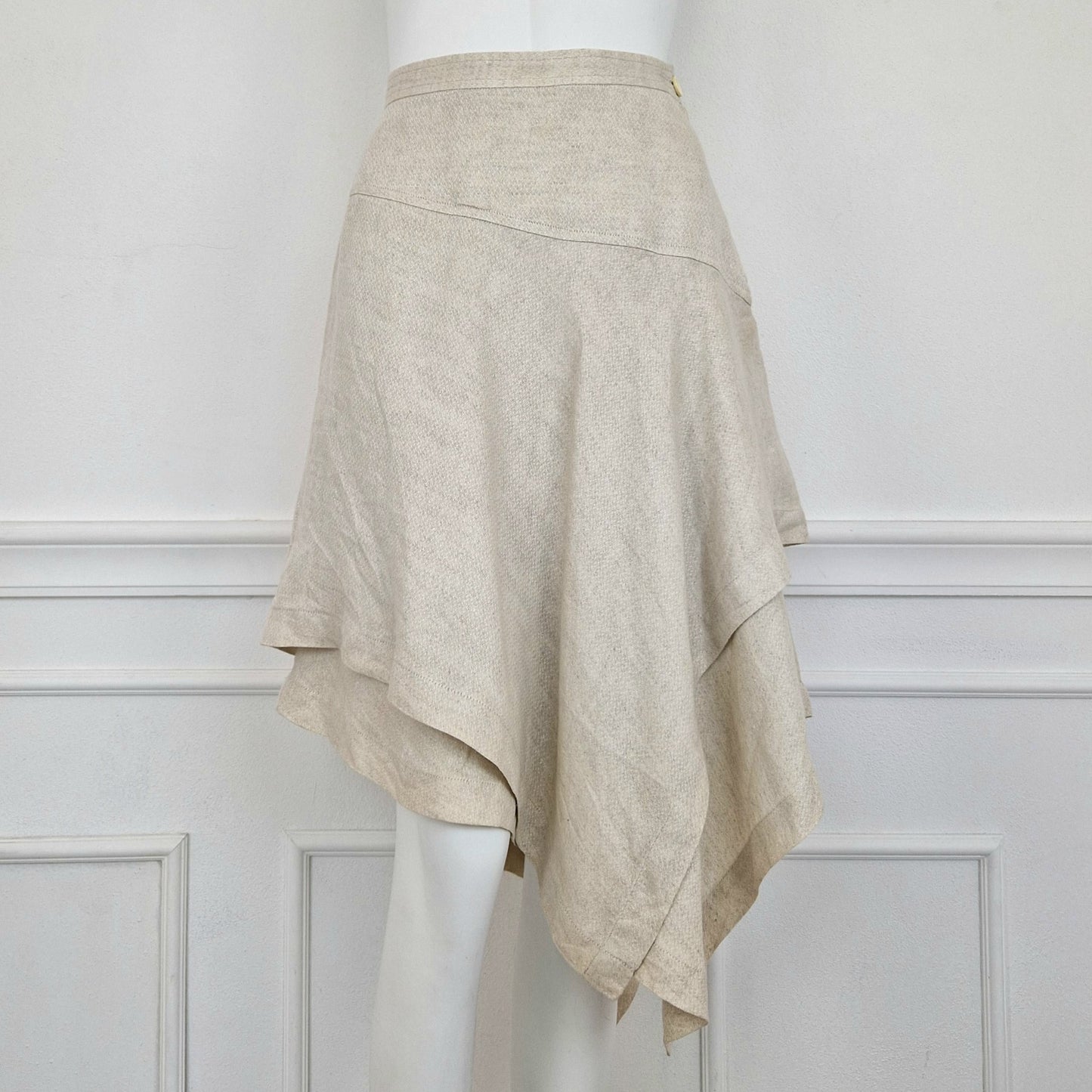 Gonna Comme des Garçons lino beige