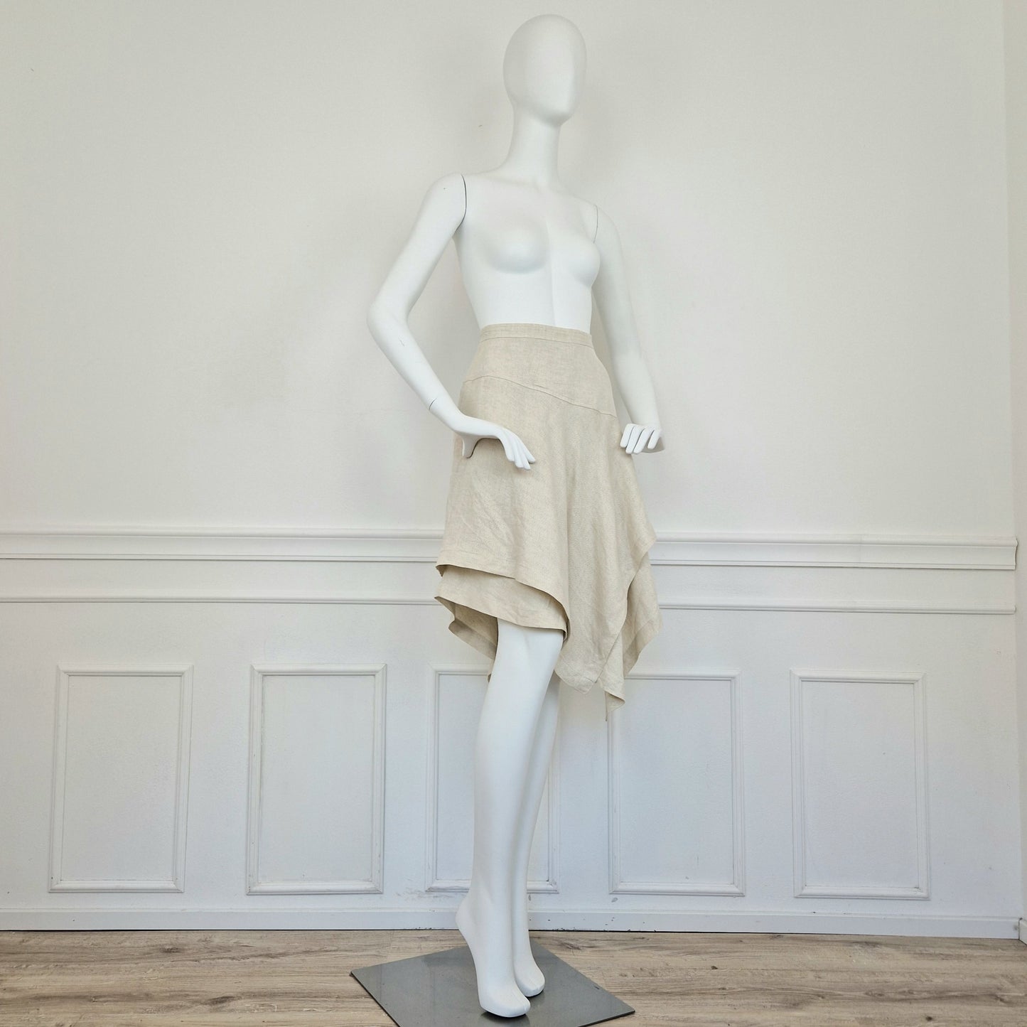 Gonna Comme des Garçons lino beige