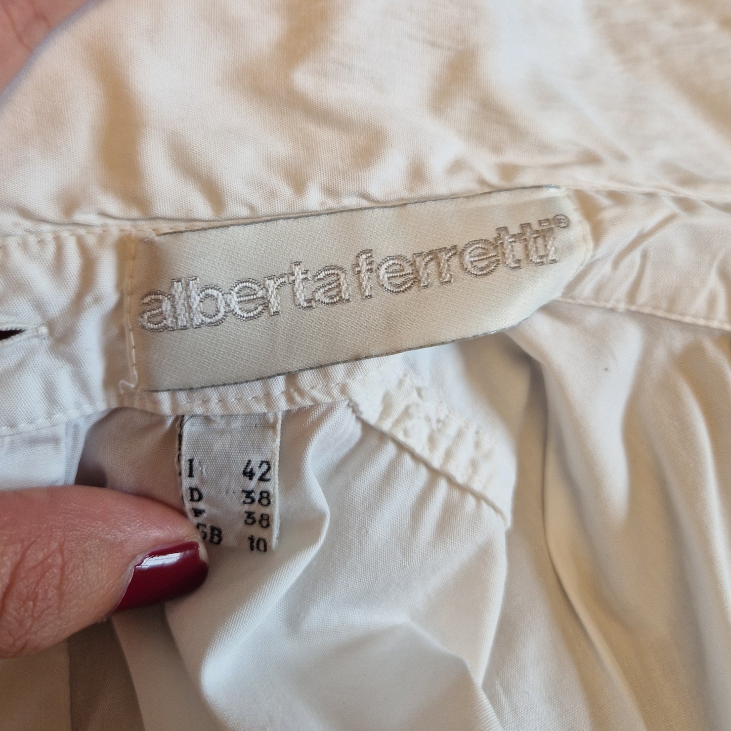 Camicia Alberta Ferretti vintage