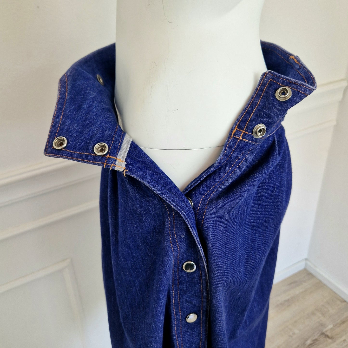 Gonna in denim vintage anni '80