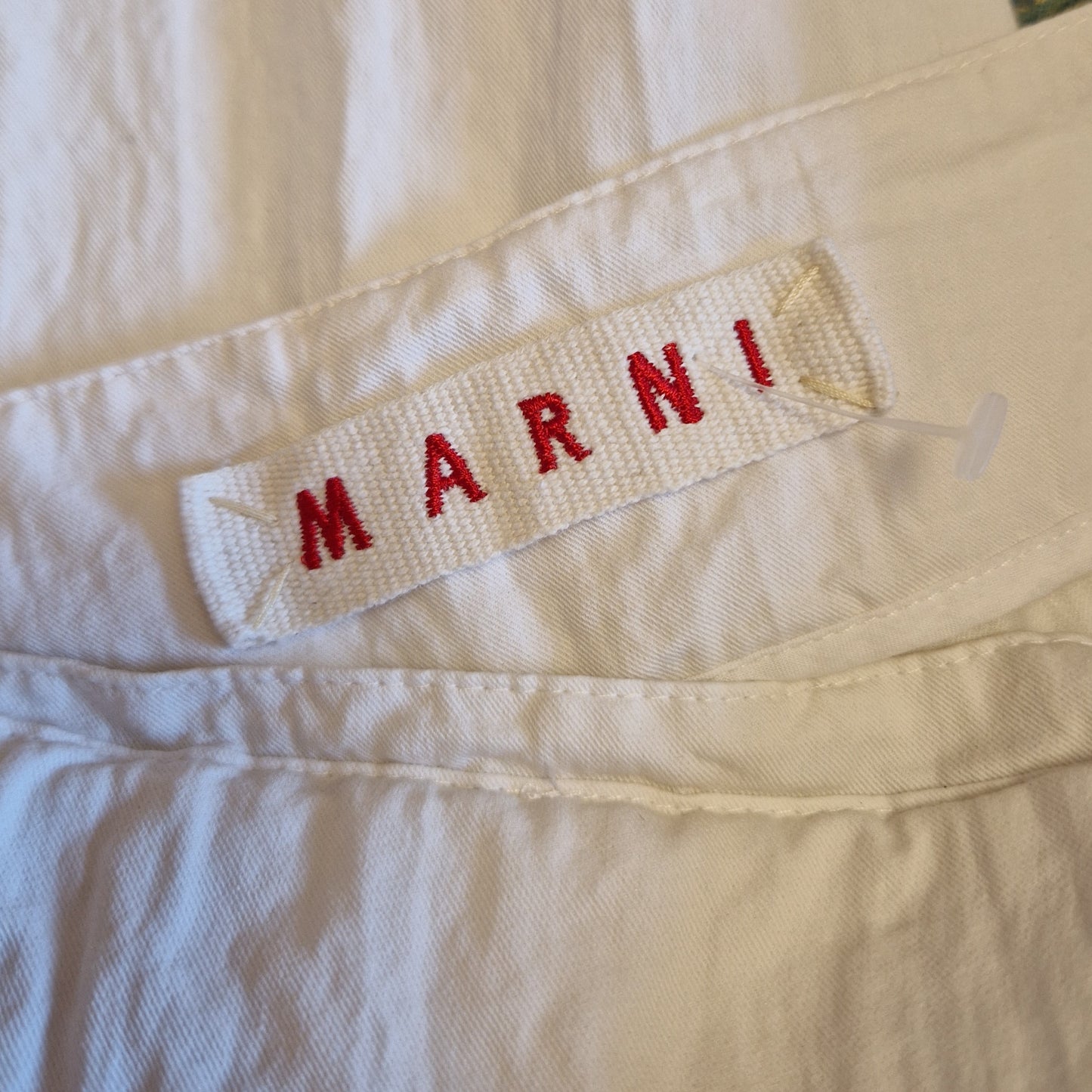 Pantaloni Marni bianchi