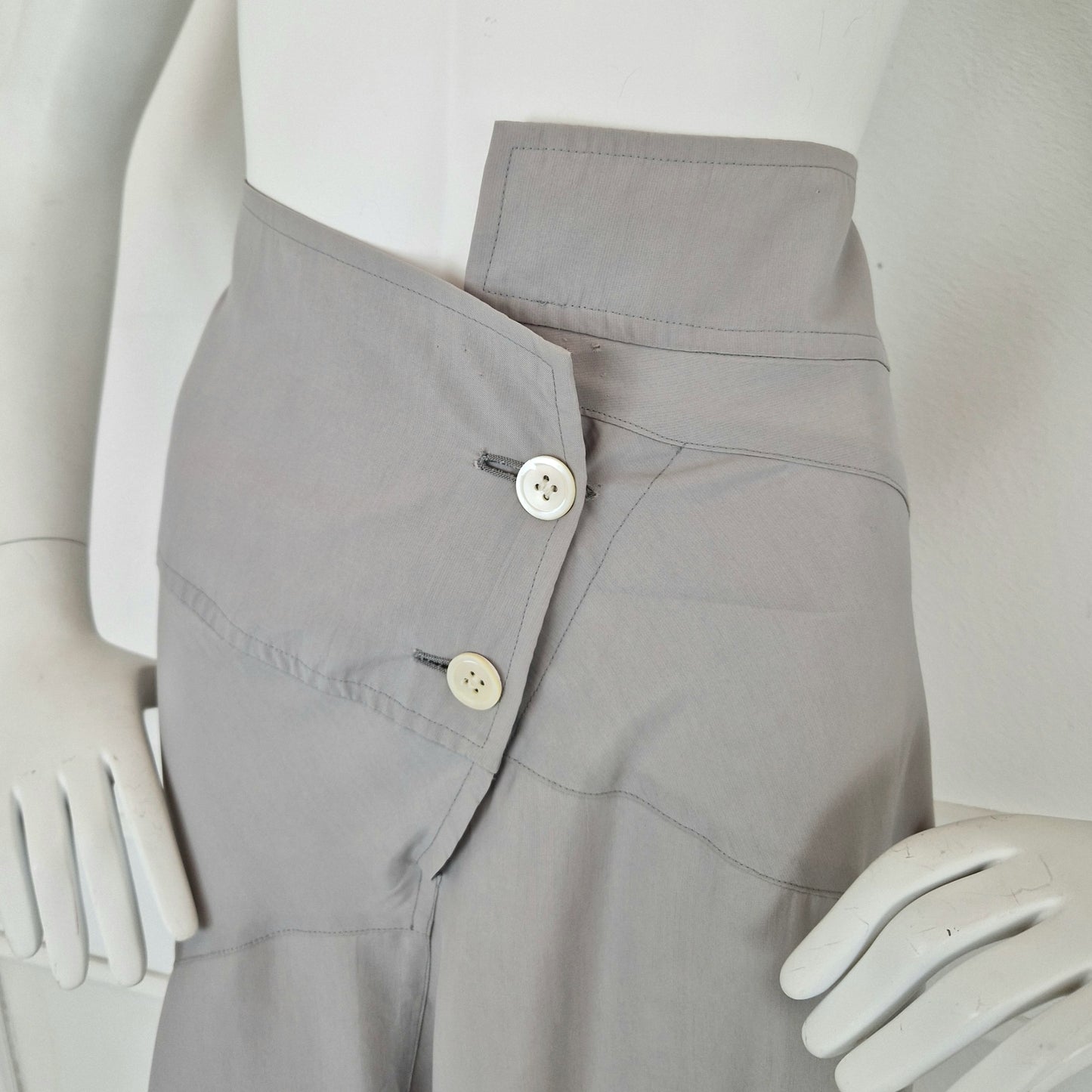 Gonna Comme des Garçons vintage grigia