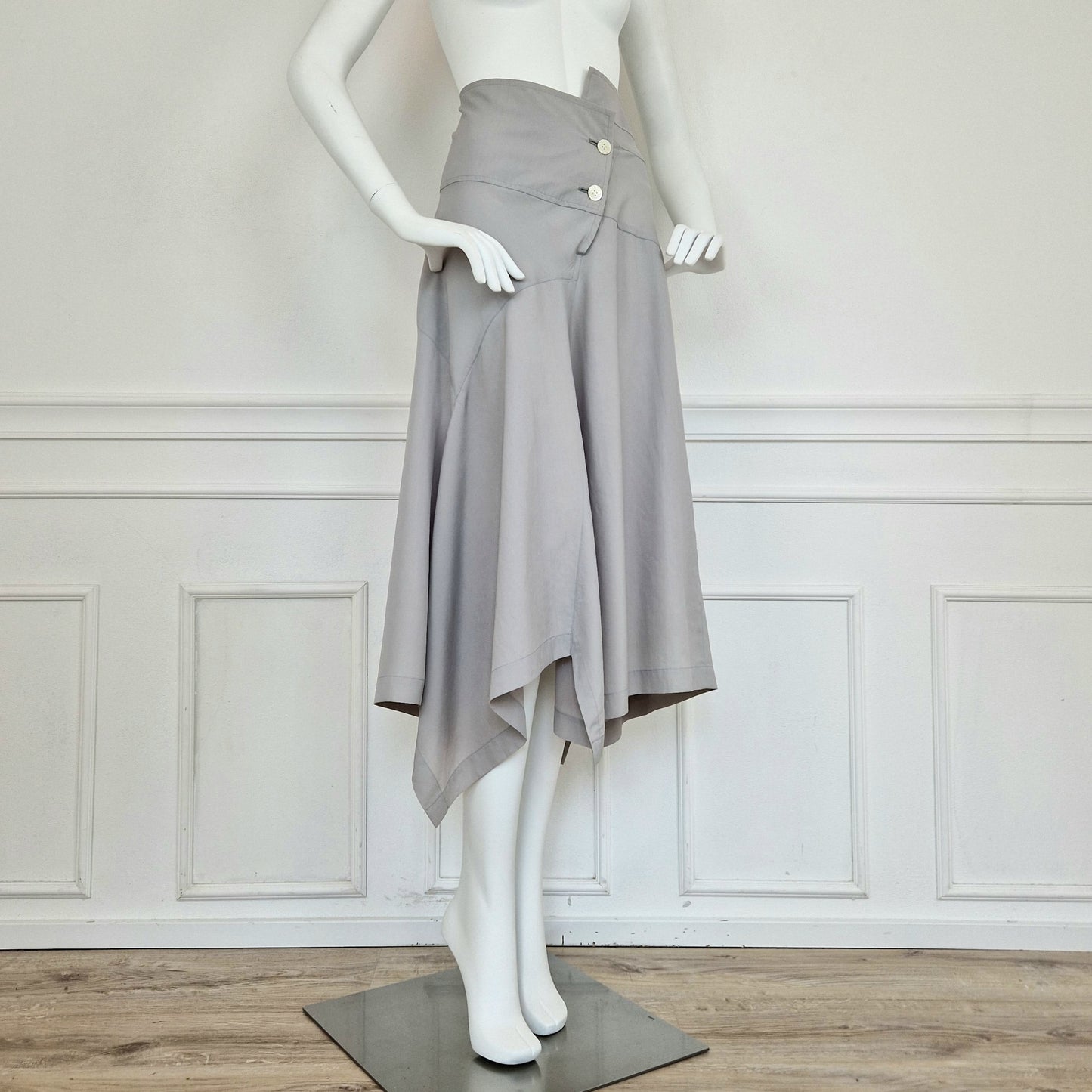 Gonna Comme des Garçons vintage grigia