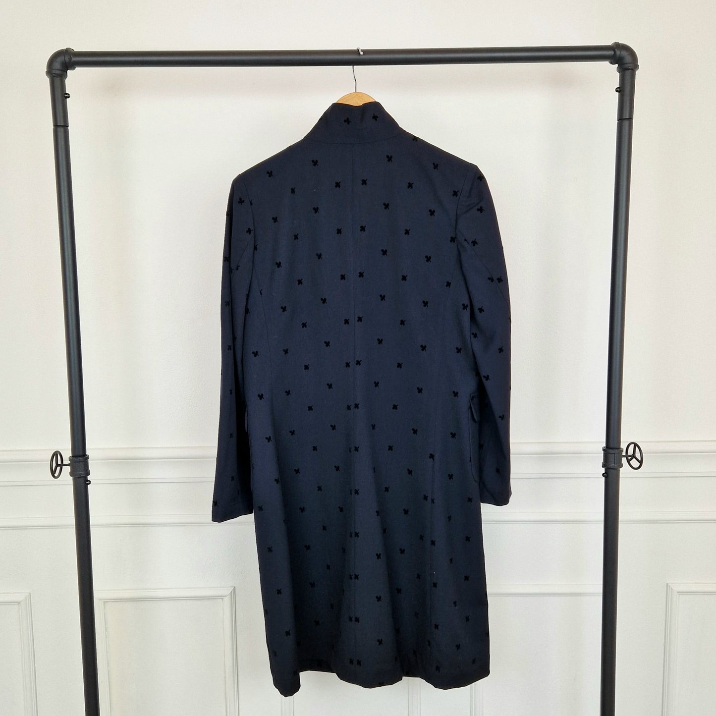 Soprabito Comme des Garçons lana blu