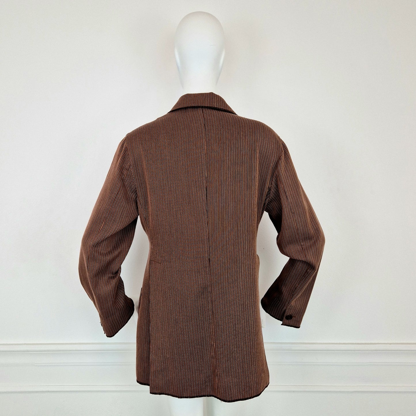 Giacca Romeo Gigli righe 1995