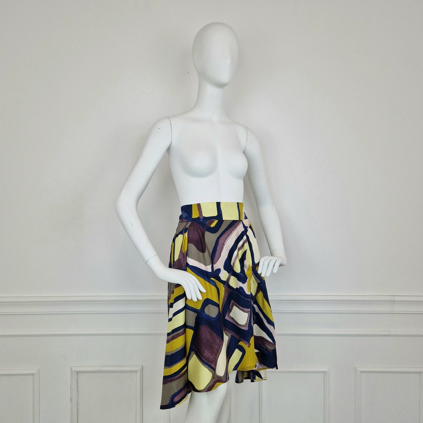 Gonna Marni seta multicolor
