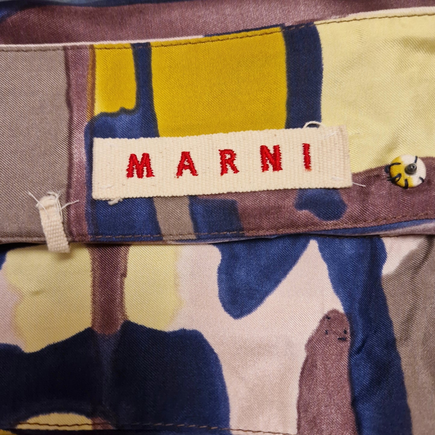 Gonna Marni seta multicolor