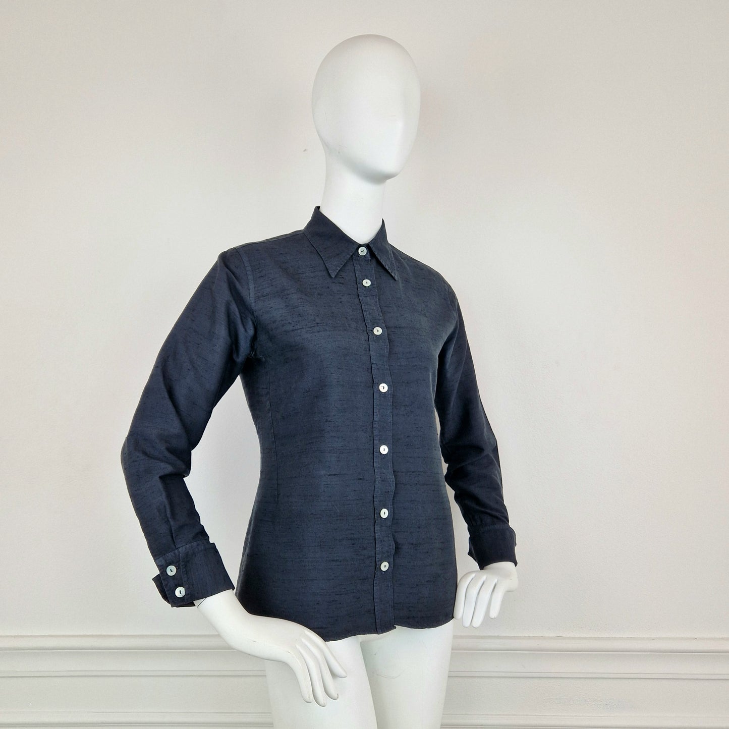 Camicia Daniel & Mayer seta nera