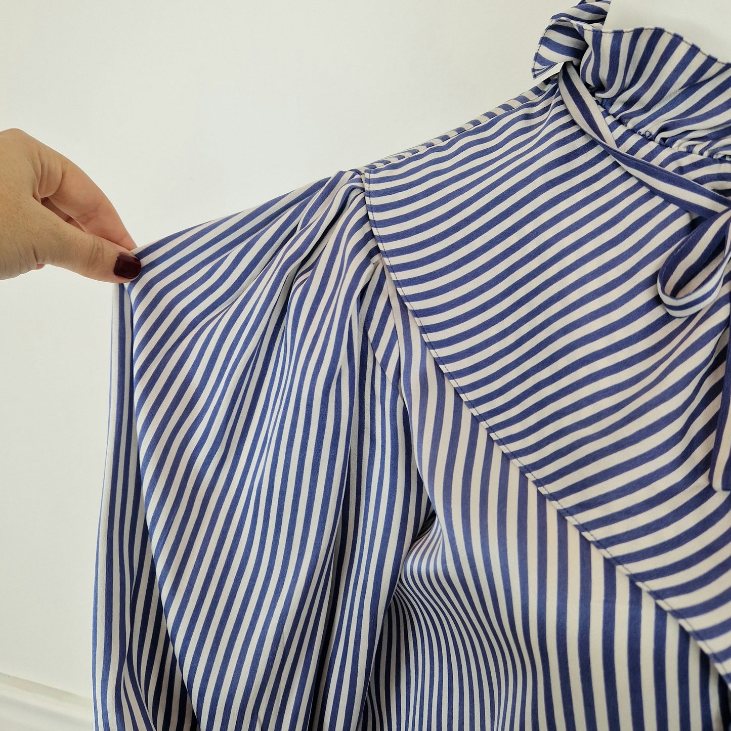 Camicia Christian Dior seta righe