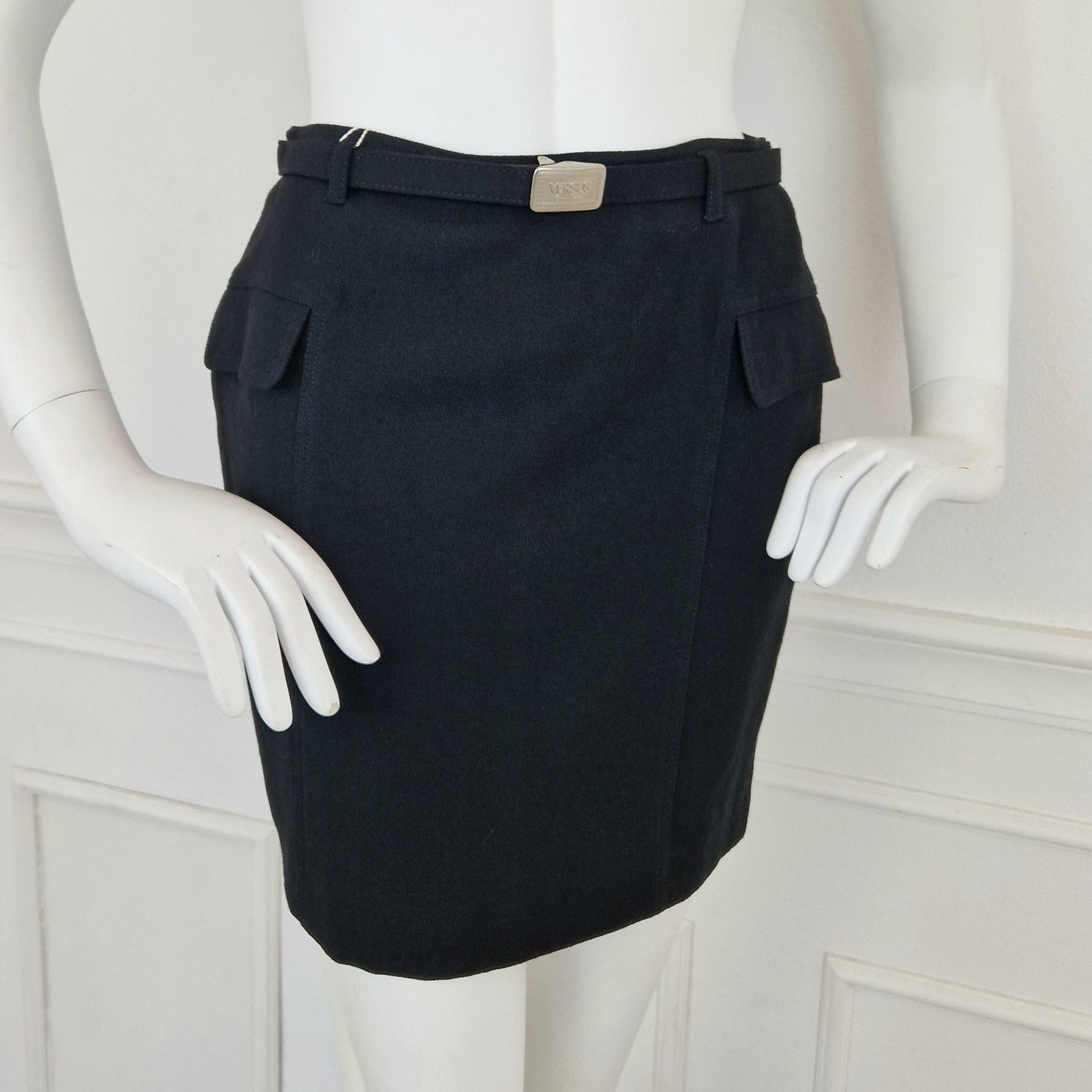 Minigonna Versus Gianni Versace nera