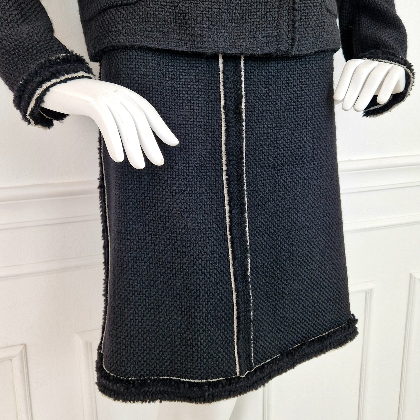 Completo tailleur Prada lana nero
