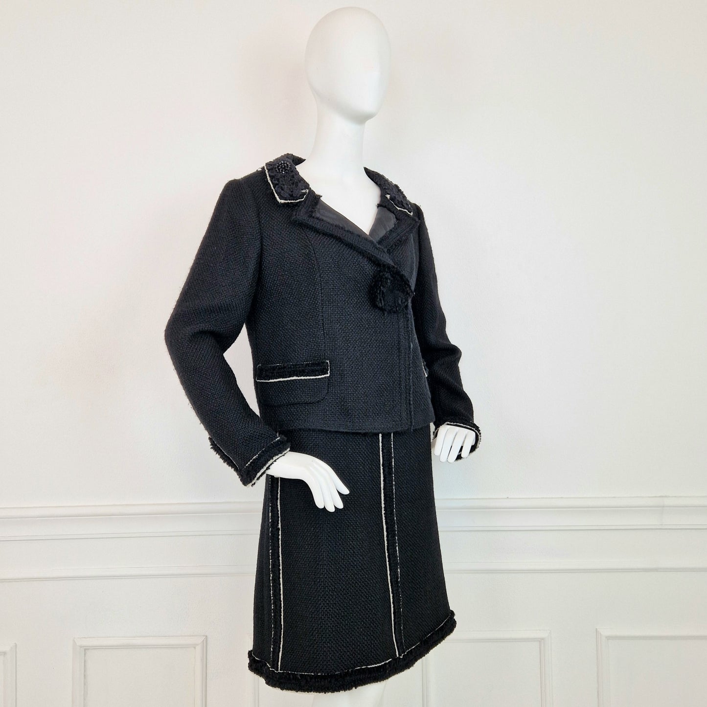 Completo tailleur Prada lana nero