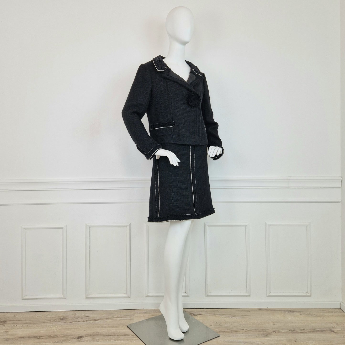 Completo tailleur Prada lana nero