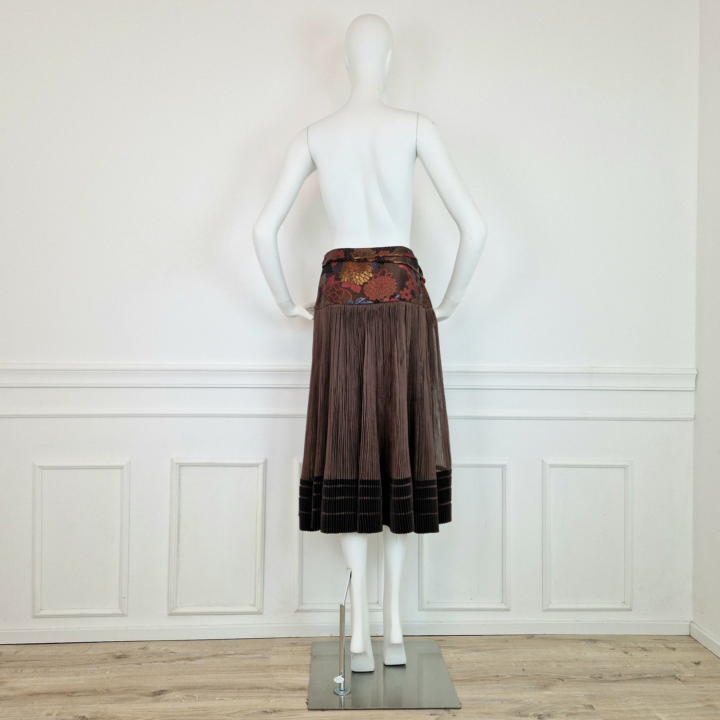 Gonna Emanuel Ungaro seta plisse'