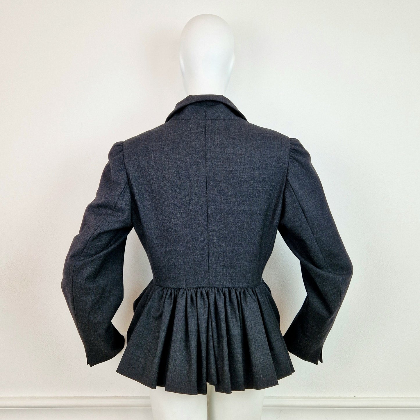 Giacca Romeo Gigli grigia inverno 1995