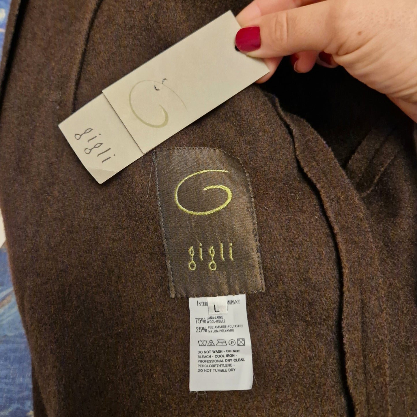 Cappotto G di Romeo Gigli con frange