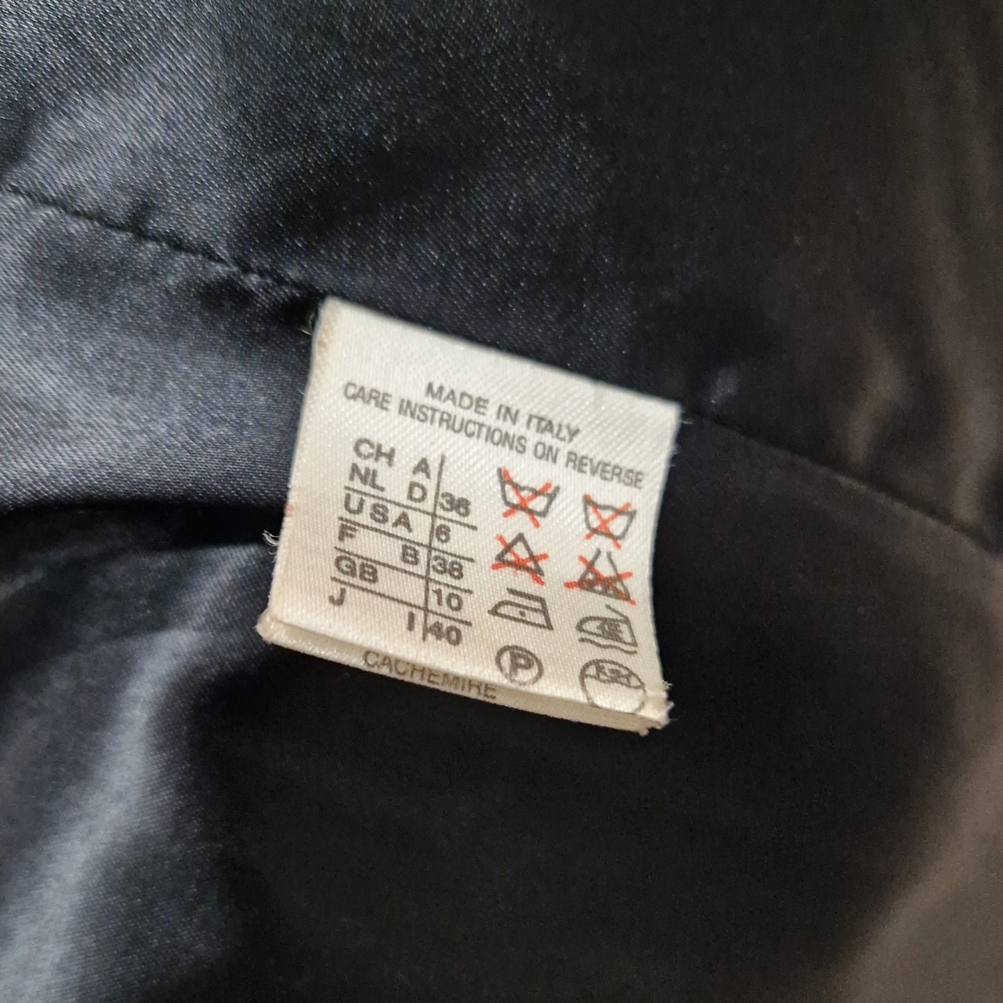 Cappotto Max Mara nero