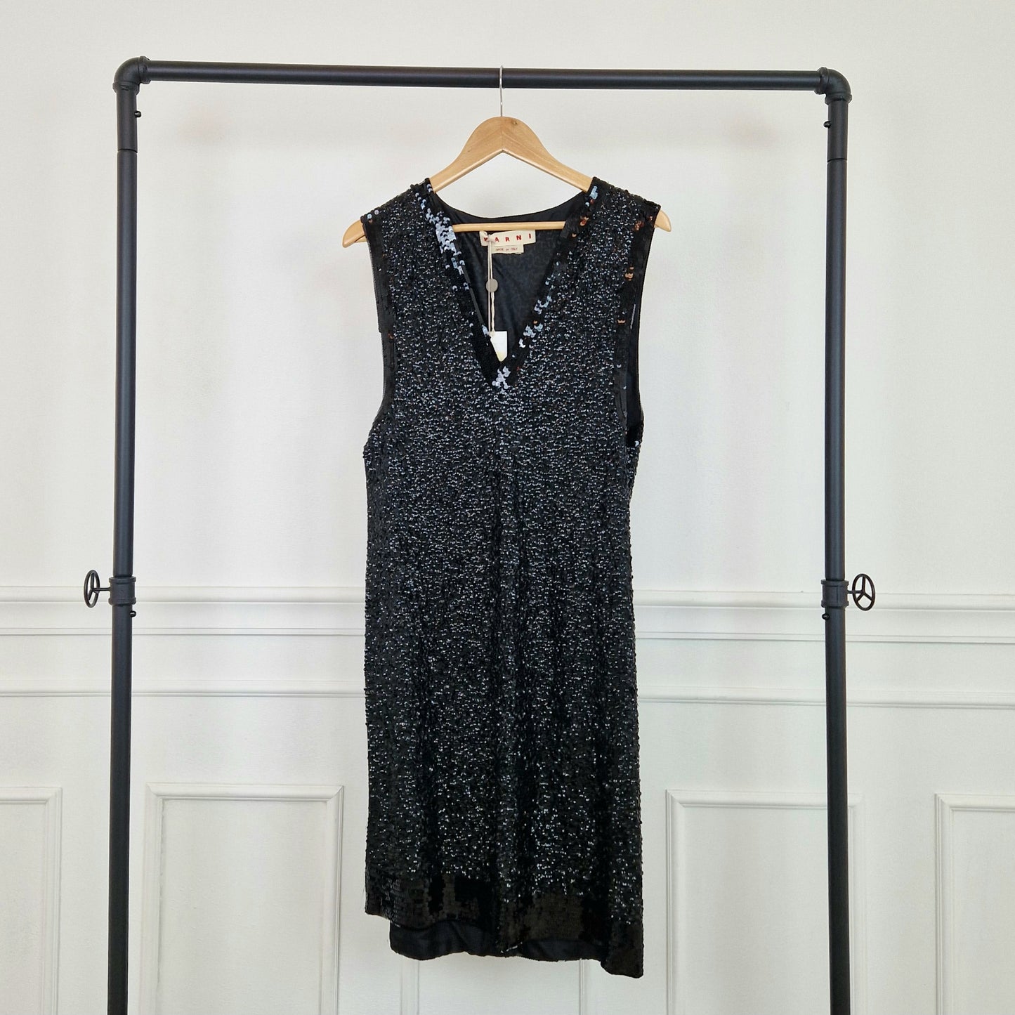 Abito Marni paillettes nero