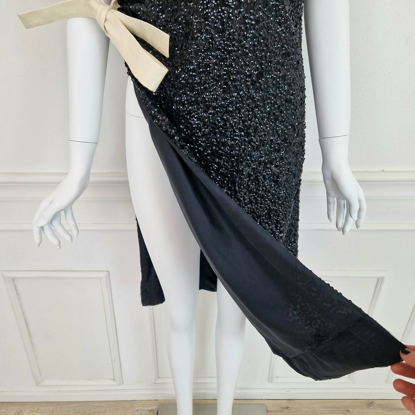 Abito Marni paillettes nero