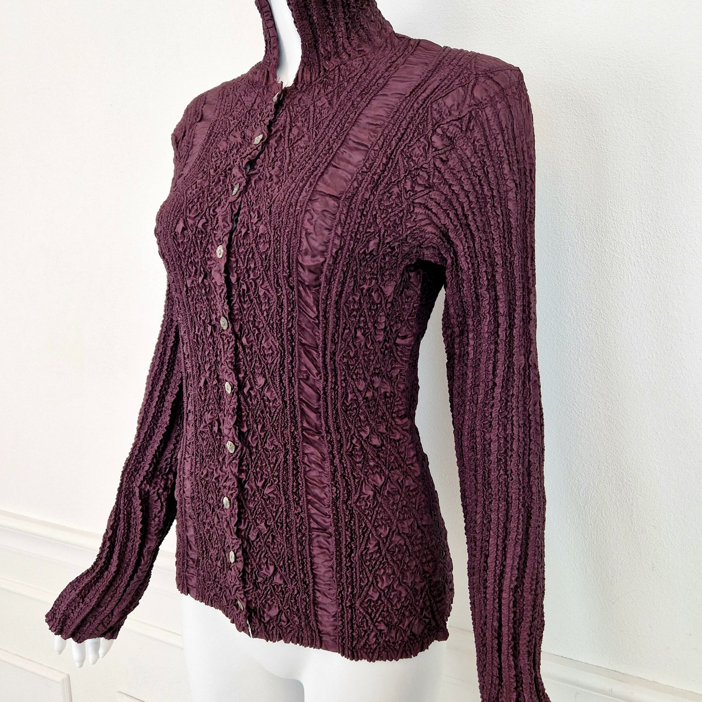 Camicia Yoshiki Hishinuma vinaccia